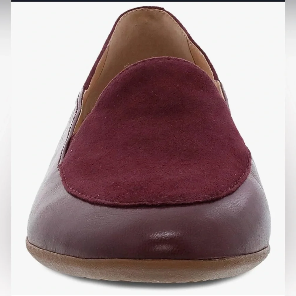 New‎ Dansko Wine Glazed Leather Lace Women's Loafers 38 /7.5-8 USA
